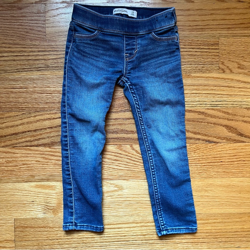 Abercrombie kids skinny jeans size 3/4